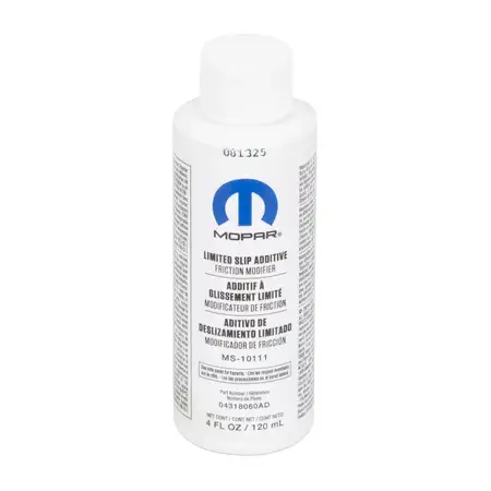 ORIGINAL MOPAR Limited Slip Additive Friction Modifier f&uuml;r CHRYSLER JEEP K04318060AD 120ml