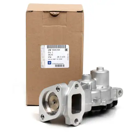 ORIGINAL GM Opel EGR valve ASTRA J CORSA D MERIVA B MOKKA 1.7 CDTI 55581958