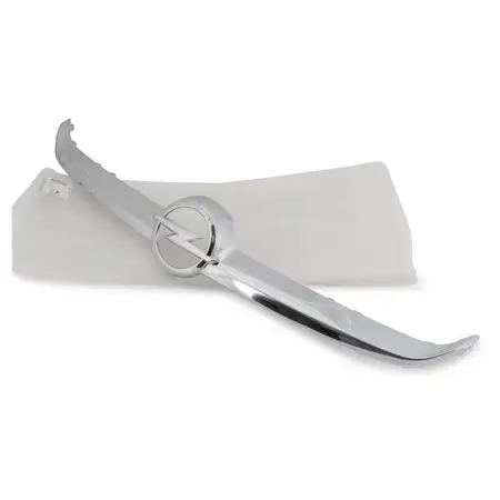 ORIGINAL Opel emblem symbol trim strip radiator grille chrome Adam front 13355301