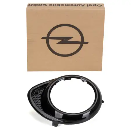 ORIGINAL Opel Blende Sto&szlig;stange Nebelschlussleuchte Schwarz Adam hinten links 13474039
