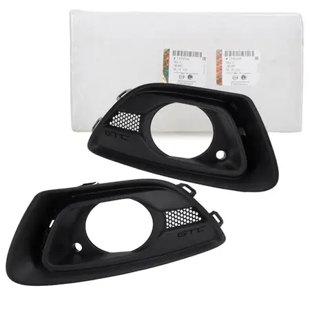2x ORIGINAL Opel trim frame fog lights Astra J GTC front left + right