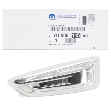 ORIGINAL Opel MOPAR indicator light Astra J K Insignia B Crossland front left YQ00011580
