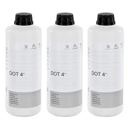 1.5L 1.5 liters ORIGINAL Citroen Peugeot brake fluid DOT 4+ 1610725580