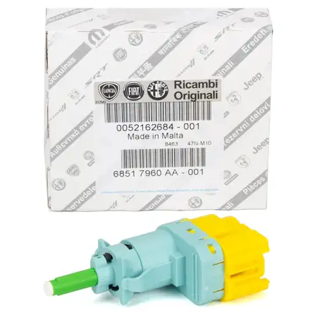 ORIGINAL Fiat Alfa brake light switch 500 500C 312 Ducato 250 Giulietta 940 52162684