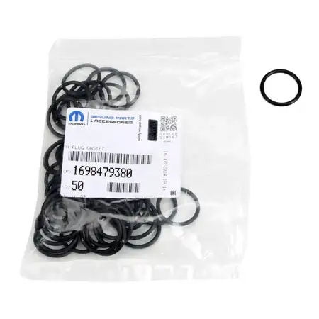 50x ORIGINAL ALFA ROMEO FIAT OPEL MOPAR Sealing ring Oil drain plug 1698479380