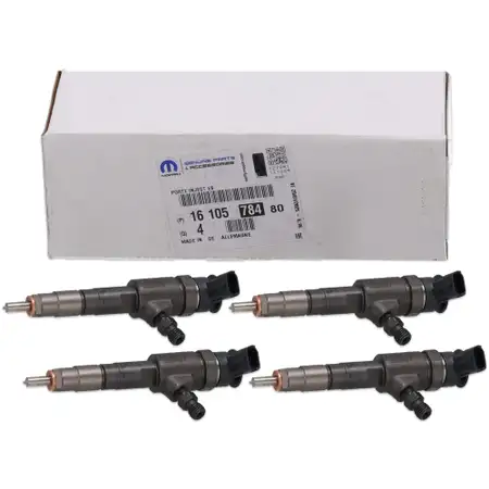4x ORIGINAL PSA MOPAR Einspritzd&uuml;se Berlingo C3 208 308 508 Partner 1.6 BlueHDi 1610578480