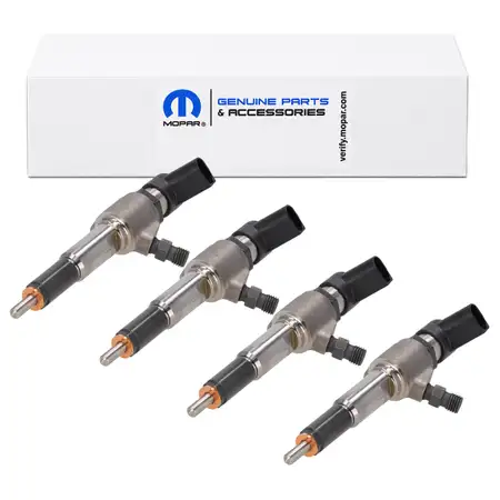 4x ORIGINAL PSA MOPAR Einspritzd&uuml;se C3 C4 C5 DS3 DS4 207 208 308 508 1.6 HDi 9802448680