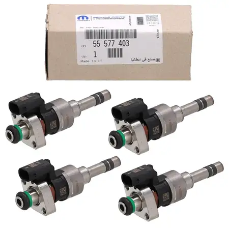4x ORIGINAL Opel MOPAR Einspritzventil Astra K 1.4 Turbo / CNG Insignia B 1.5 55577403