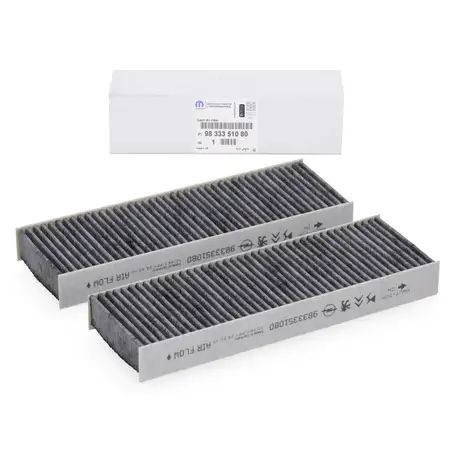 ORIGINAL PSA Opel Innenraumfilter Aktivkohle Satz C4 III Corsa F 2008 II 208 II 9833351080