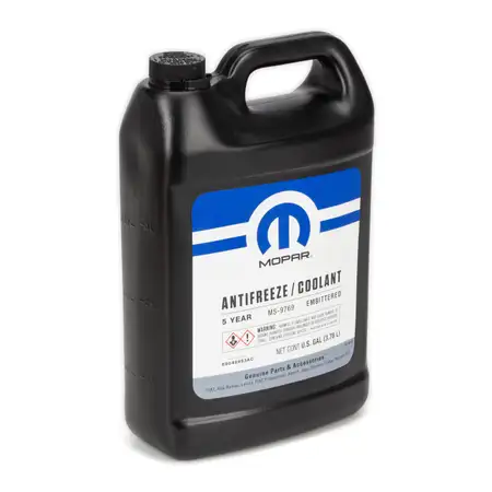 ORIGINAL MOPAR Frostschutz K&uuml;hlerfrostschutz Antifreeze MS-9769 5 Jahre K68048953AC 3,785L
