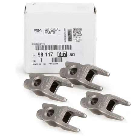 4x ORIGINAL PSA MOPAR Halter Einspritzventil C3 III 208 308 508 1.5 BlueHDi 9811760780