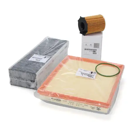 ORIGINAL PSA filter set, 3-piece, Berlingo C4 Picasso 2 DS5 3008 5008 Partner 1.6 BlueHDi