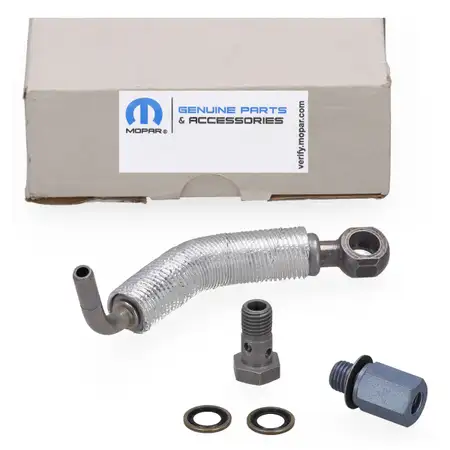 2x ORIGINAL Opel MOPAR K&uuml;hlmittelrohrleitung Astra J Corsa D E Insignia A Zafira C 1.4