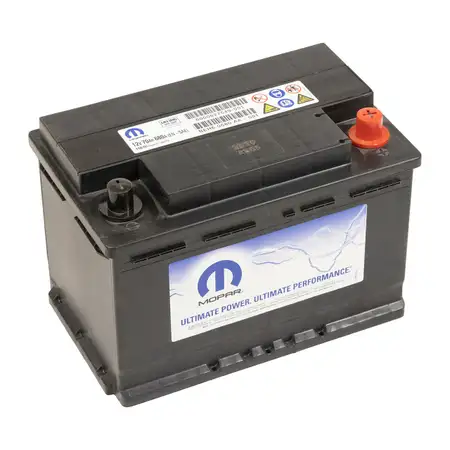 ORIGINAL Fiat MOPAR Autobatterie Batterie Starterbatterie 12V 70Ah 680A 6000627549