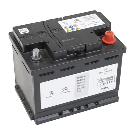 ORIGINAL PSA MOPAR Autobatterie Batterie Starterbatterie 12V 60Ah 640A 1629085380