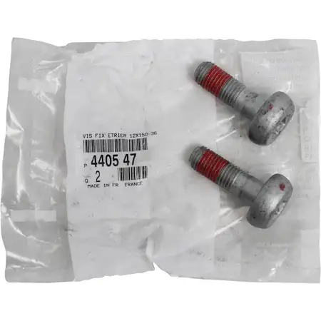 2x ORIGINAL Citroen Peugeot screw bolt brake caliper M12x150-36 front 4405.47
