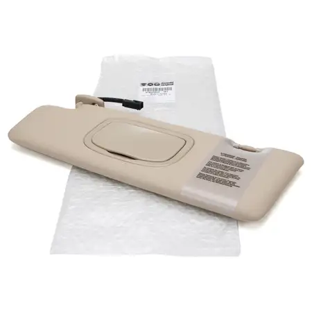 ORIGINAL Lancia sun visor with mirror + light Delta 3 front left 735473013