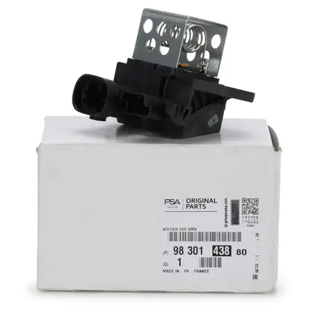 ORIGINAL Citroen Peugeot control unit resistor for radiator fan motor 9830143880