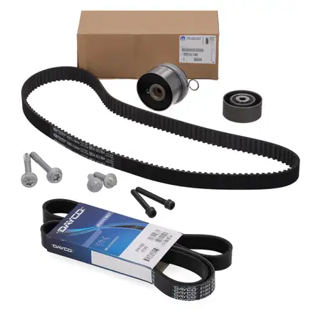 ORIGINAL Opel MOPAR Zahnriemensatz + DAYCO Keilriemen Astra J Mokka / X Zafira B C 1.6 1.8