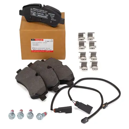 ORIGINAL Ford Motorcraft Bremsbel&auml;ge Bremsbelagsatz + Wako Transit Custom hinten