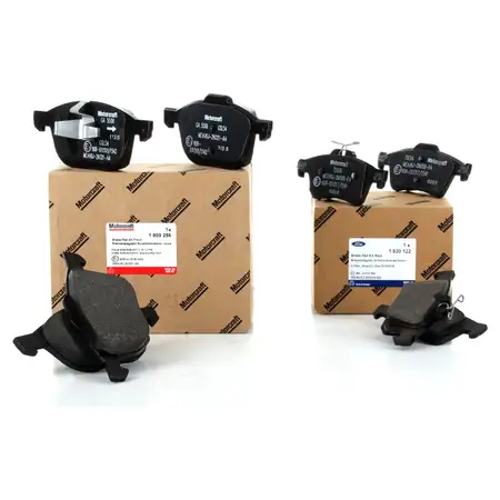 ORIGINAL Ford Bremsbel&auml;ge Grand / C-Max 2 Focus 2 MK2 3 MK3 vorne + hinten