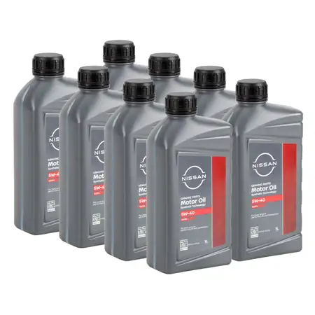 8L 8 Liter ORIGINAL Nissan 5W-40 Motor&ouml;l &Ouml;l ACEA A3/B4 API SN/CF KE900-90032