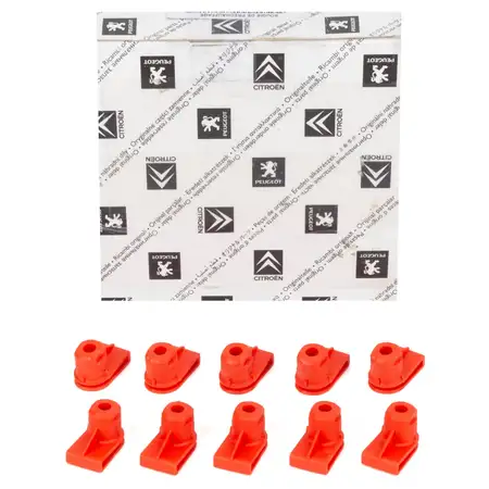 10x ORIGINAL PSA OPEL Clips Befestigungsclips Astra Insignia Vectra Zafira 24449408