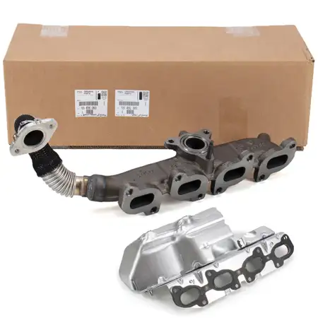 ORIGINAL PSA Opel exhaust manifold + gasket heat shield Astra Insignia Zafira 1.6 CDTI