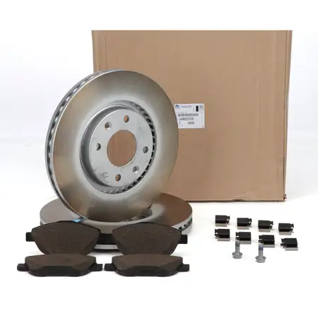 ORIGINAL Opel MOPAR Bremsensatz + Bel&auml;ge Corsa F Crossland X / Crossland vorne 1680223180