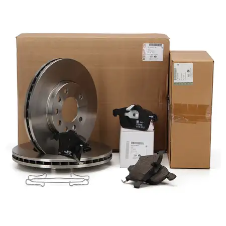 ORIGINAL Opel Brake Kit Brake Discs + Brake Pads Meriva B Front 1515082