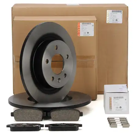 ORIGINAL Opel brake discs + pads Astra J Zafira C POC J17/J60 rear 1680582380
