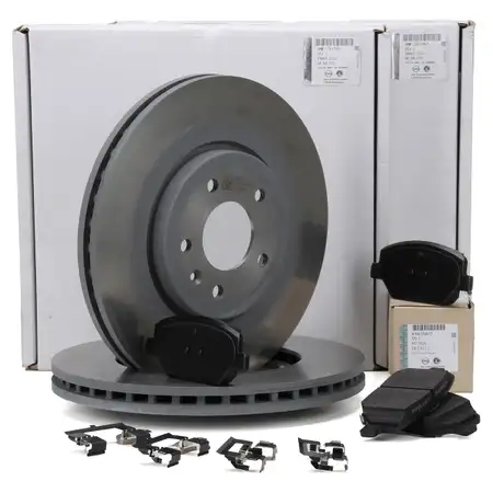 ORIGINAL Opel brake discs + brake pads Insignia B 17 inch POC J17/J61 front