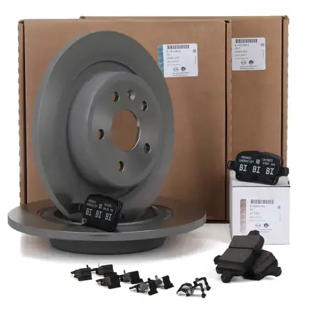 ORIGINAL Opel brake kit brake discs + brake pads Astra K 16 inch rear