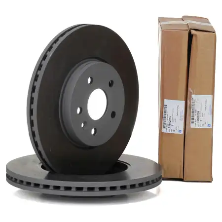 ORIGINAL GM Opel brake disc set MOKKA / MOKKA X from 06.2012 front 13502059