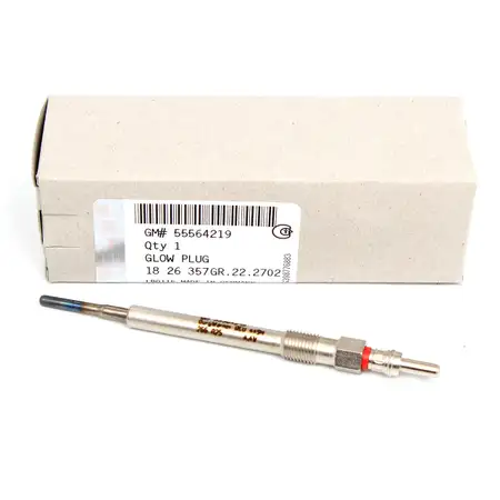 1x ORIGINAL GM Opel Gl&uuml;hkerze Astra J Corsa D Meriva B 1.3 CDTI 55564219