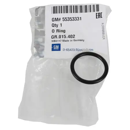 ORIGINAL Opel oil cooler gasket 55353331 for ASTRA H ZAFIRA B 1.8