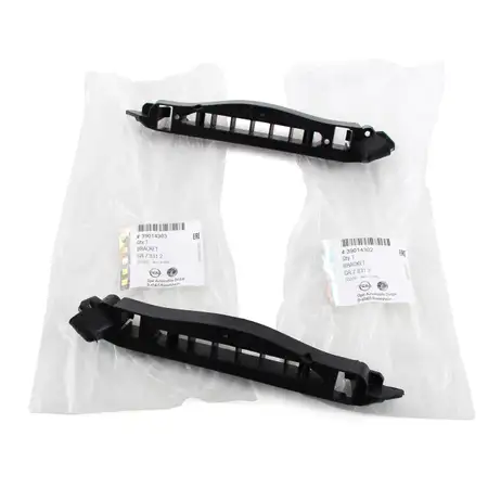 2x ORIGINAL Opel bumper bracket holder Corsa E front 39014302 + 39014303