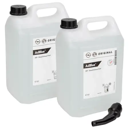 10L 10 liters ORIGINAL GM OPEL Urea Urea solution DPF AdBlue&reg; 95599631 / 1664738680