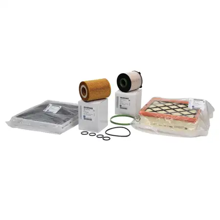 ORIGINAL GM Opel inspection kit filter package filter set MERIVA B 1.7CDTI 100-131 hp