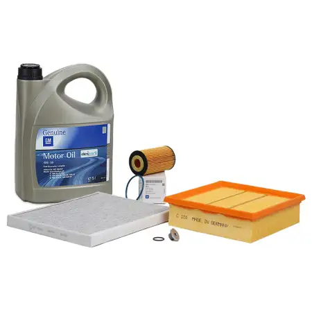 ORIGINAL GM Opel Inspektionskit &Ouml;lwechsel Filterpaket CORSA D E 1.0 1.2 1.4 LPG