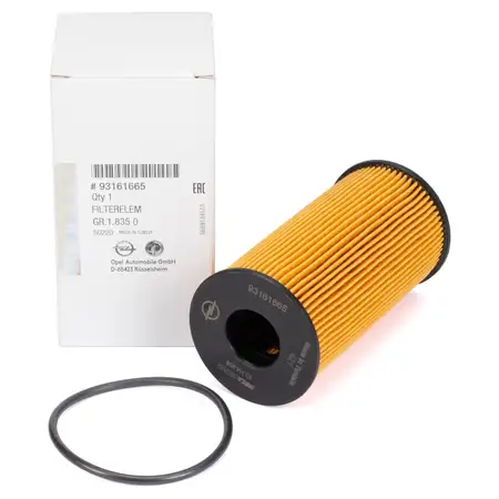 ORIGINAL GM Opel oil filter MOVANO 2.5 CDTI VIVARO 2.0 CDTI 2.5 CDTI 93161665