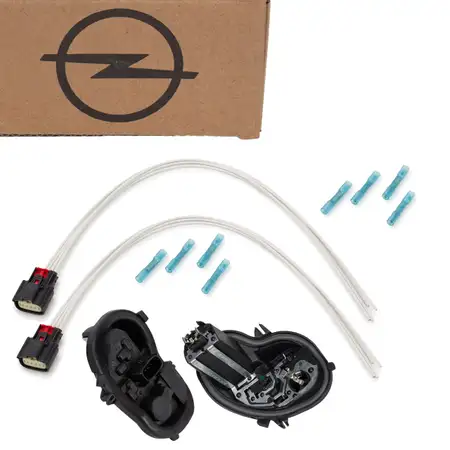 2x ORIGINAL Opel lamp holder rear light + repair plug Astra K rear