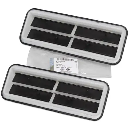 2x ORIGINAL Opel vent panel air outlet Astra H Corsa D E Vectra C rear 9177224