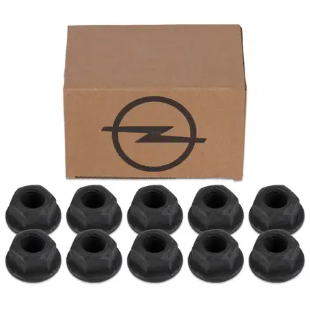 10x ORIGINAL PSA OPEL Mutter Abgaskr&uuml;mmer YR00047480