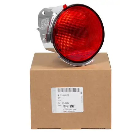 ORIGINAL GM Opel rear fog light, rear left Adam 13480591