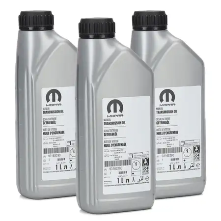 3L 3 Liter ORIGINAL Opel MOPAR Getriebe&ouml;l Schaltgetriebe&ouml;l P01FF0A-00 1940182 / 93165290