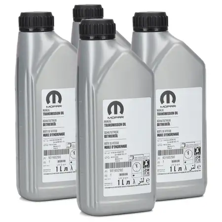 4L 4 Liter ORIGINAL Opel MOPAR Getriebe&ouml;l Schaltgetriebe&ouml;l P01FF0A-00 1940182 / 93165290