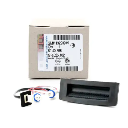 ORIGINAL Opel trunk opener Tailgate opener Switch Unlocking 6240398