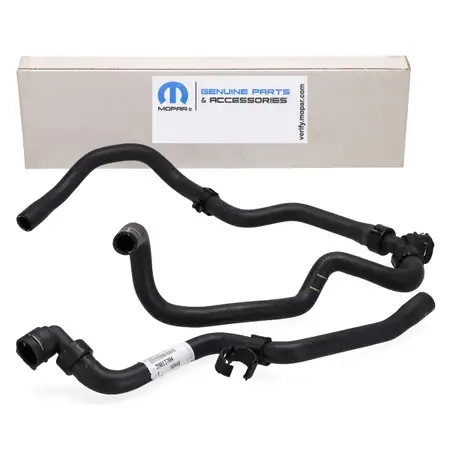 2x ORIGINAL Opel VOR+R&Uuml;CKLAUF Heizungsschlauch Astra J Cascada 1.4 Turbo / LPG