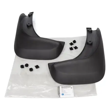 ORIGINAL GM Opel mud flaps Meriva B front 1718018 / 32026335